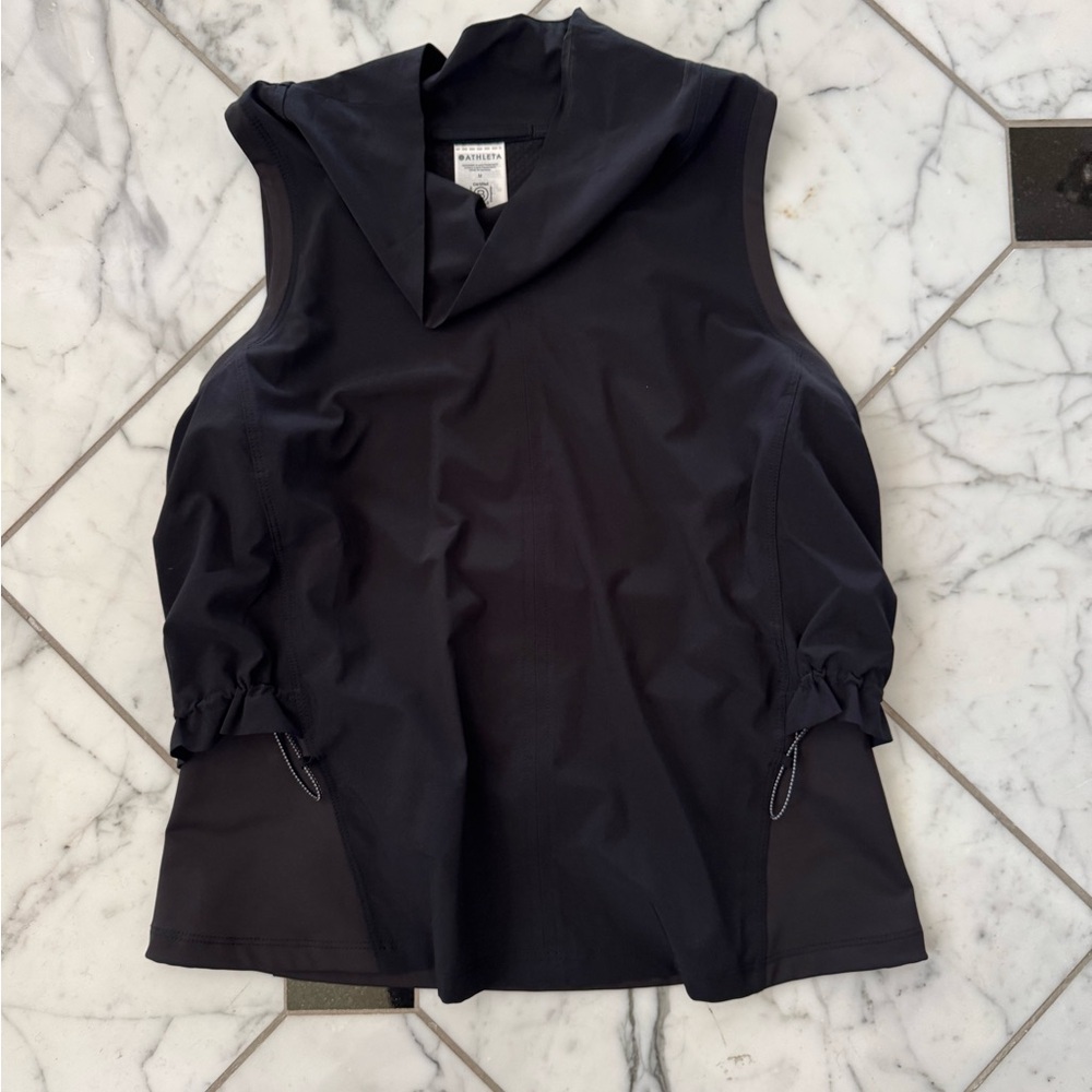 Athleta Black Sleeveless Tank Top size Med